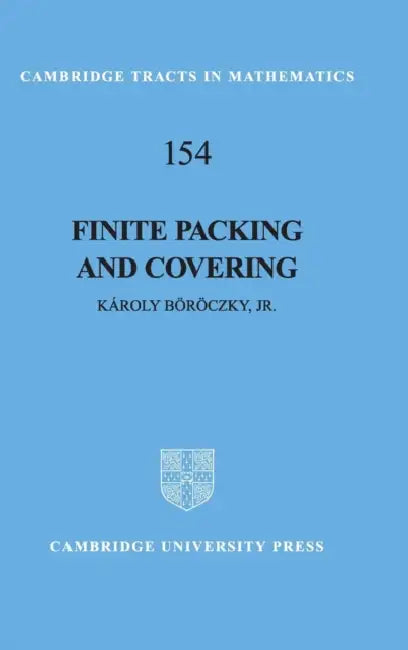 Buy Finite Packing and Covering (English, Jr. Böröczky Károly) — BookShops.in