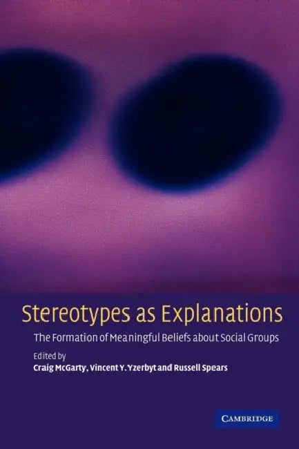 Buy Stereotypes as Explanations (English, Craig McGarty | Vincent Y. Yzerbyt | Russell Spears) — BookShops.in