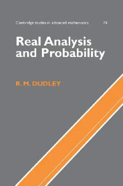 Real Analysis and Probability (English, R. M. Dudley | Dudley R. M. | Bela Bollobas)