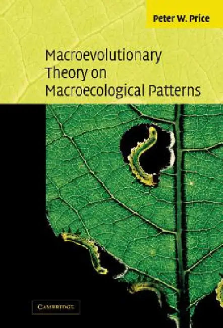 Buy Macroevolutionary Theory on Macroecological Patterns (English, Peter Price | Peter W. Price | Price Peter W.) — BookShops.in
