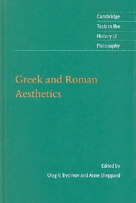 Buy Greek and Roman Aesthetics (English, Oleg V. Bychkov | Anne Sheppard) — BookShops.in