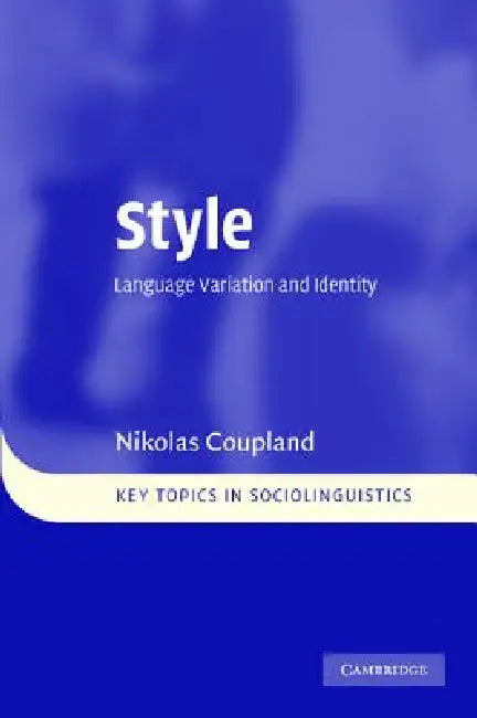 Style (English, Nikolas Coupland)