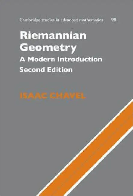 Riemannian Geometry (English, Isaac Chavel)