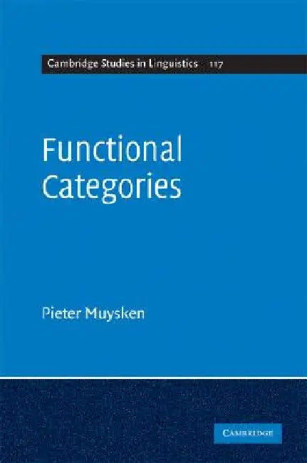 Buy Functional Categories (English, Pieter Muysken | Muysken Pieter) — BookShops.in