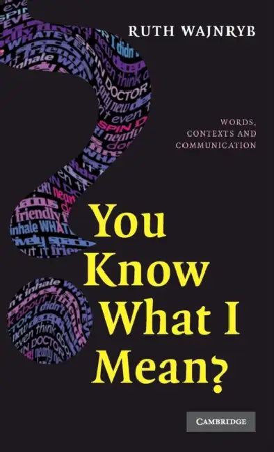Buy You Know what I Mean? (English, Ruth Wajnryb) — BookShops.in