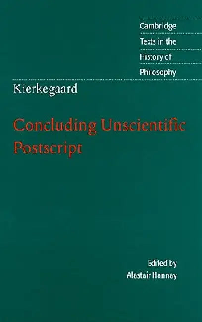 Kierkegaard (English, Alastair Hannay)