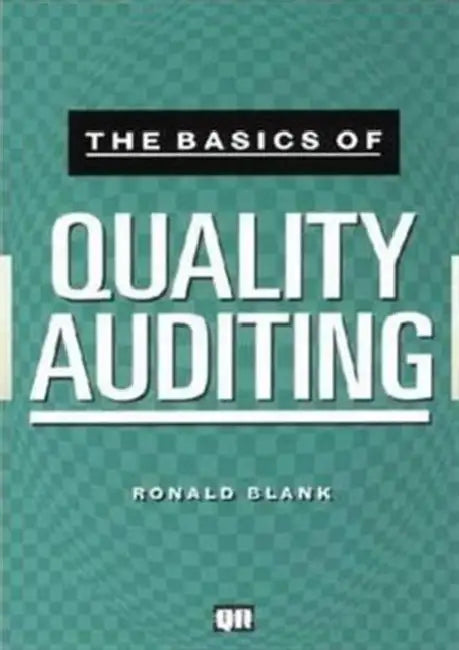 Buy The Basics of Quality Auditing (English, Blank Ronald) — BookShops.in
