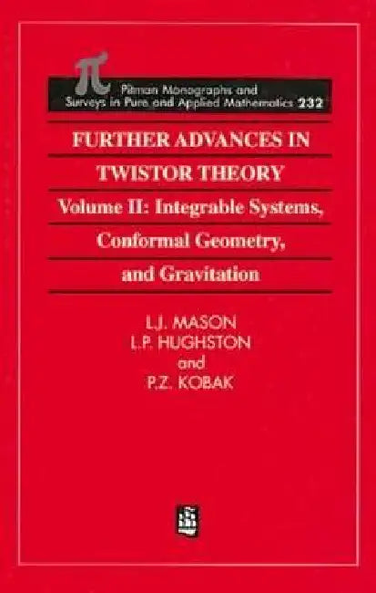 Buy Further Advances in Twistor Theory (English, L. J. Mason | L. Hughston) — BookShops.in