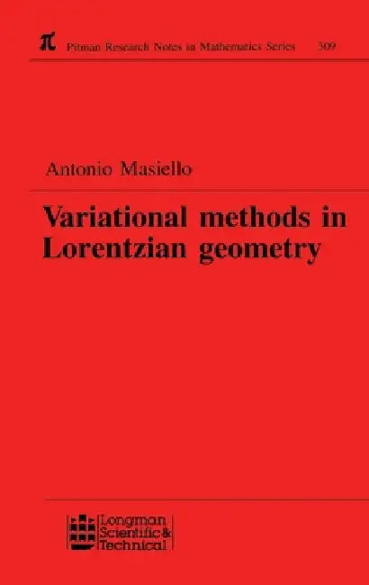 Variational Methods In Lorentzian Geometry (English, Antonio Masiello)