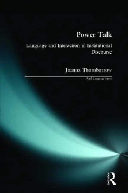 Buy Power Talk (English, Joanna Thornborrow) — BookShops.in