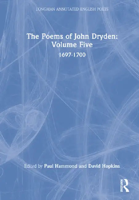 Buy The Poems of John Dryden (English, Paul Hammond | David Hopkins) — BookShops.in