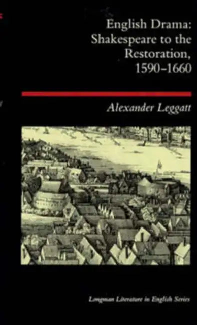 Buy English Drama (English, Alexander Leggatt) — BookShops.in