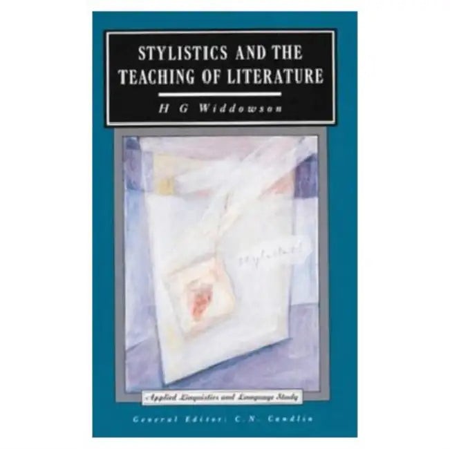 Stylistics and the Teaching of Literature – H. G. Widdowson view 2