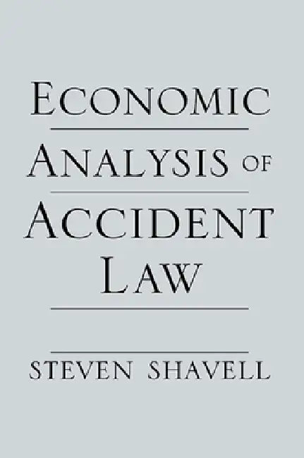 Buy Economic Analysis of Accident Law (English, Steven Shavell) — BookShops.in