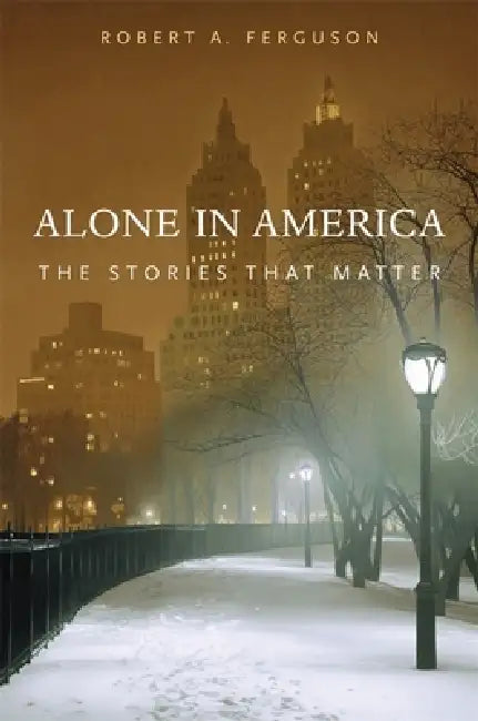 Alone in America (English, Robert A. Ferguson)