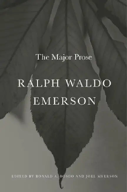 Buy Ralph Waldo Emerson (English, Ralph Waldo Emerson | Ronald A. Bosco | Joel Myerson) — BookShops.in