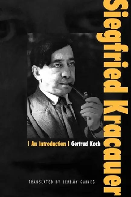 Buy Siegfried Kracauer (English, Gertrud Koch | Jeremy Gaines) — BookShops.in