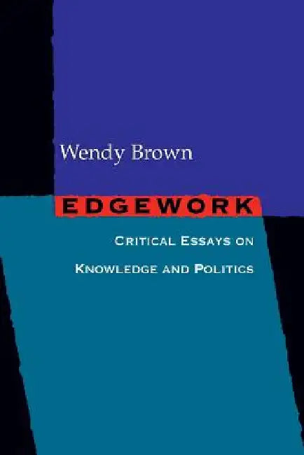 Buy Edgework (English, Wendy Brown) — BookShops.in