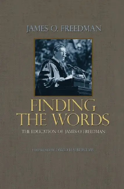 Buy Finding the Words (English, James O. Freedman | David Halberstam) — BookShops.in
