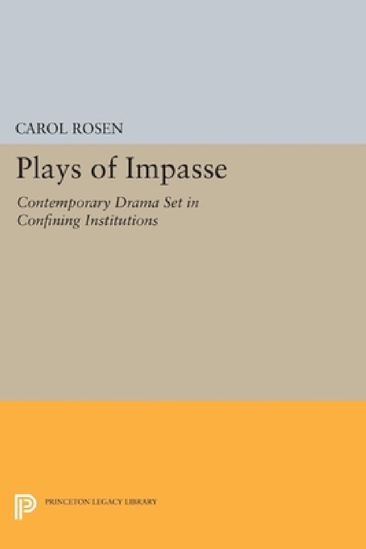 Buy Plays of Impasse (English, Carol Rosen) — BookShops.in