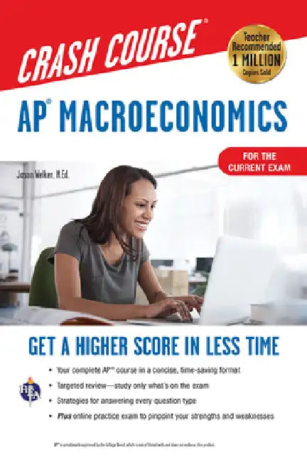 Buy Ap(r) Macroeconomics Crash Course, Book + Online (English, Jason Welker) — BookShops.in