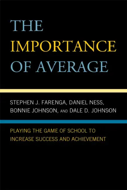 Buy Importance of Average (English, Stephen Farenga | Daniel Ness | Dale D. Johnson) — BookShops.in