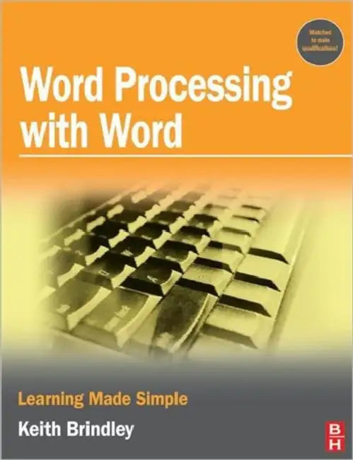 Buy Word Processing with Word (English, Brindley Keith) — BookShops.in