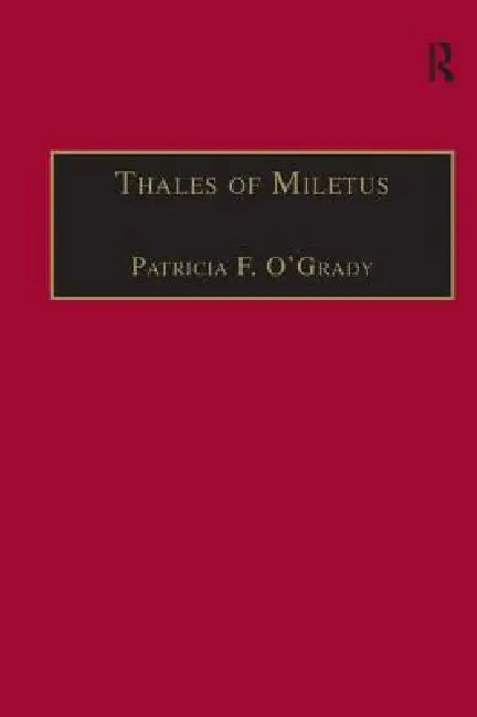 Buy Thales of Miletus (English, Patricia F. O'Grady) — BookShops.in