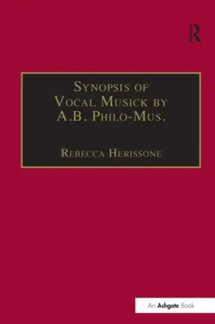 Buy Synopsis of Vocal Musick (English, A.B. Philo-Mus) — BookShops.in