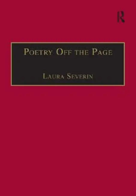 Buy Poetry Off the Page (English, Laura Severin) — BookShops.in