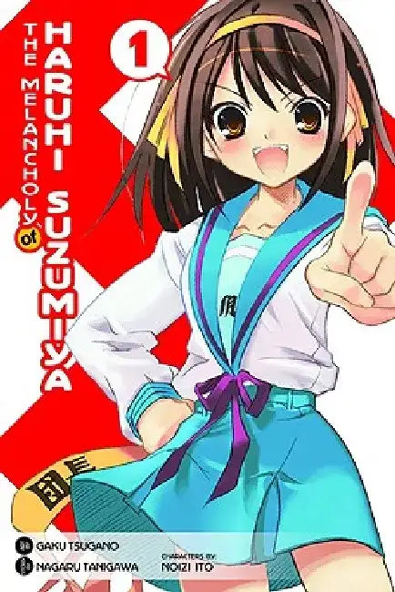 Buy The Melancholy of Haruhi Suzumiya, Vol. 1 (Manga) (English, Nagaru Tanigawa | Gaku Tsugano | Christine Dashiell) — BookShops.in