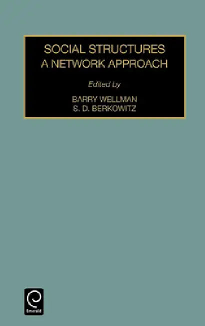 Buy Social Structures (English, Barry Wellman | S. D. Berkowitz) — BookShops.in