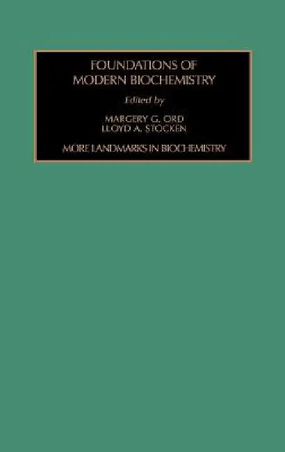 Buy More Landmarks in Biochemistry (English, L. a. Stocken | M. G. Ord) — BookShops.in