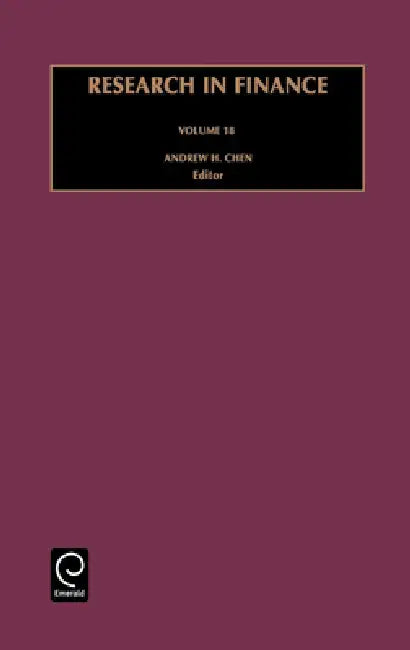 Buy Research in Finance (English, Andrew H. Chen) — BookShops.in