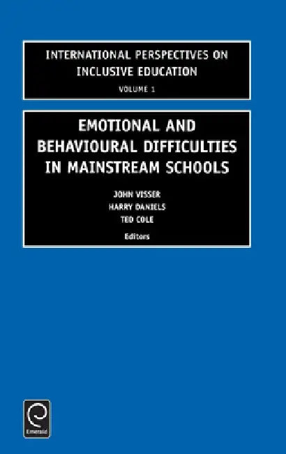 Buy Emotional and Behavioural Difficulties in Mainstream Schools (English, John Visser | Ted Cole | Harry Daniels) — BookShops.in