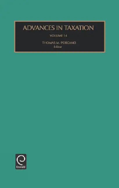 Advances in Taxation (English, Thomas M. Porcano)