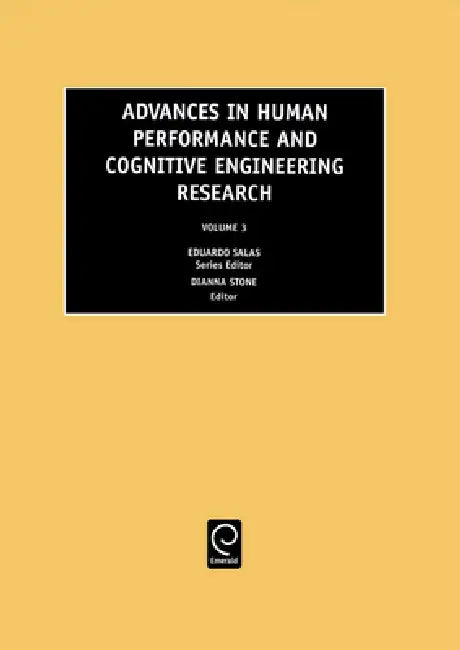 Advances in Human Performance and Cognitive Engineering Research (English, Michael Kaplan | Eduardo Salas)