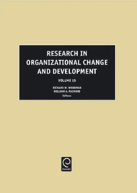 Buy Research in Organizational Change and Development (English, William A. Pasmore | Richard W. Woodman) — BookShops.in