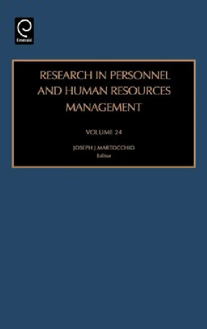 Research in Personnel and Human Resources Management (English, Joseph J. Martocchio)
