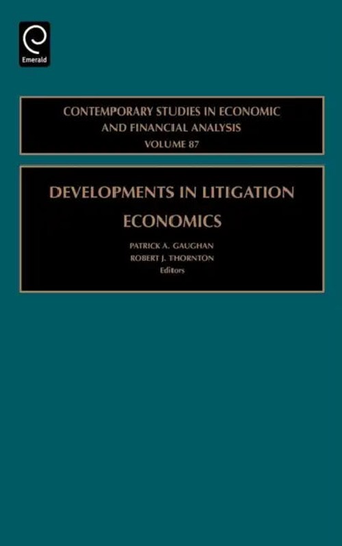 Developments in Litigation Economics – Forensic Economics Reference Book view 2