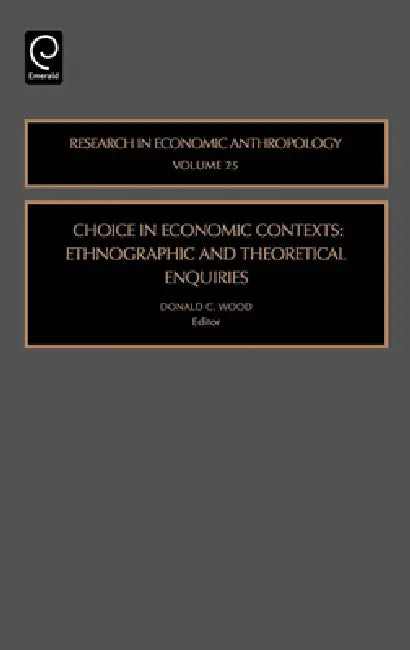 Buy Choice in Economic Contexts (English, Donald C. Wood) — BookShops.in