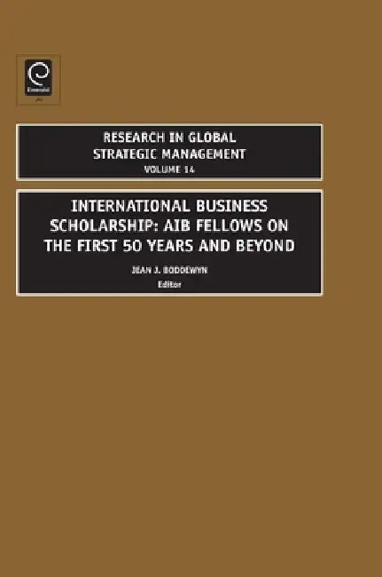 Buy International Business Scholarship (English, Jean J. Boddewyn) — BookShops.in