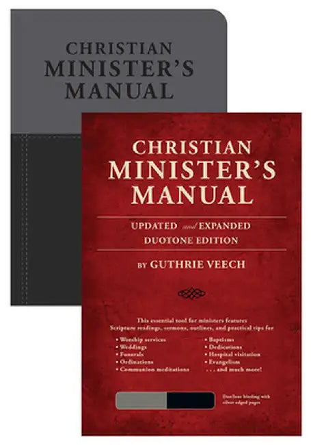 Buy Christian Minister's Manual--Updated and Expanded Duotone Edition (English, Guthrie Veech) — BookShops.in
