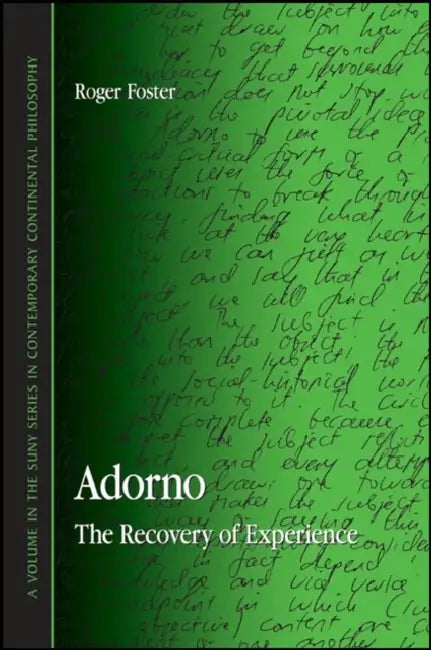 Buy Adorno (English, Roger Foster) — BookShops.in