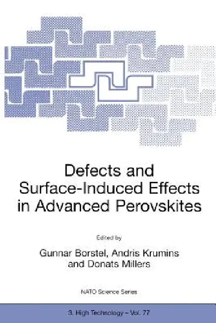 Buy Defects and Surface-Induced Effects in Advanced Perovskites (English, Gunnar Borstel | Andris Krumins | Donats Millers) — BookShops.in