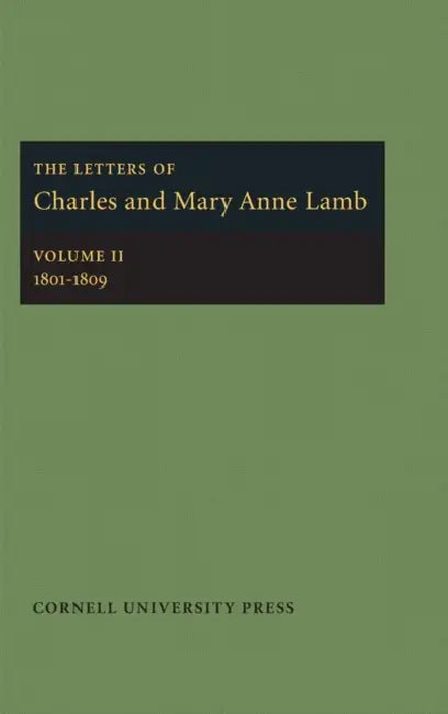 Buy The Letters of Charles and Mary Anne Lamb (English, Charles Lamb | Mary Anne Lamb | Edwin W. Marrs) — BookShops.in