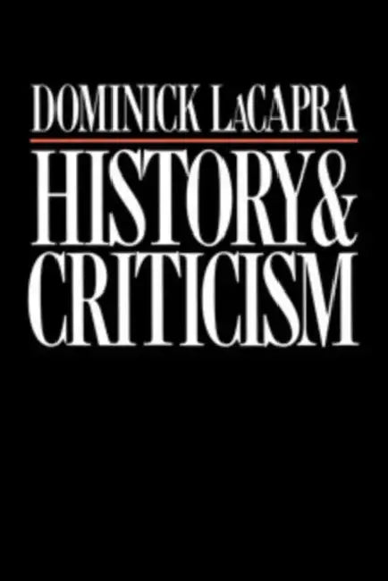 Buy History and Criticism (English, Dominick LaCapra) — BookShops.in