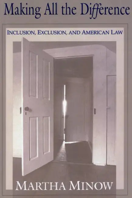 Buy Making All the Difference (English, Martha Minow) — BookShops.in