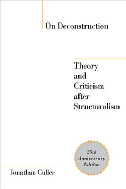 Buy On Deconstruction (English, Jonathan Culler) — BookShops.in