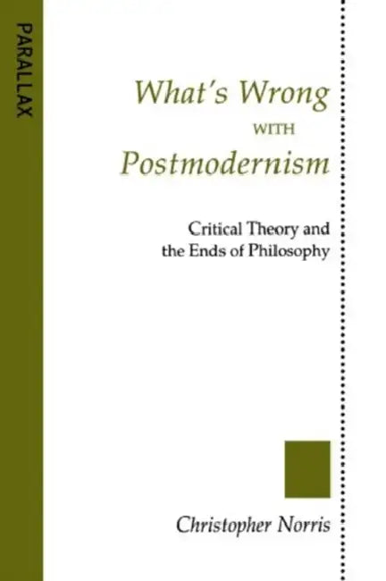 Buy What's Wrong with Postmodernism? (English, Christopher Norris) — BookShops.in